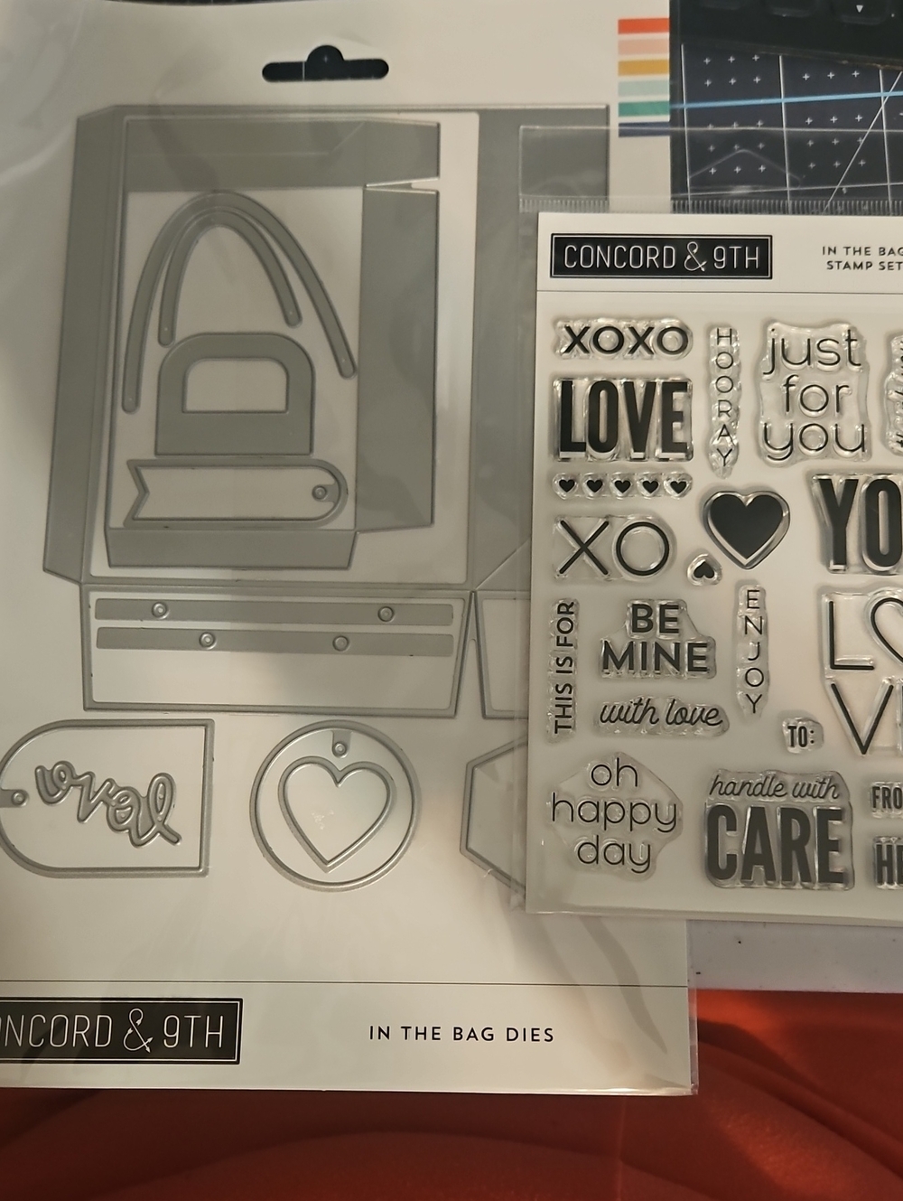 Concord & 9th 'In The Bag' Dies & Clear Stamp Set